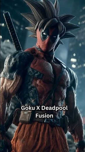 Goku vs. Deadpool: Epic Fusion Battle! 🔥