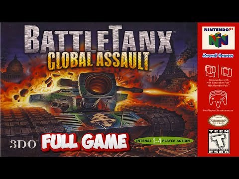 BattleTanx: Global Assault [N64] Longplay Gameplay Walkthrough Full Movie Game🔴