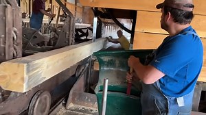 Chugging Along: A Steam-Powered Sawmill Still Makes Its Mark