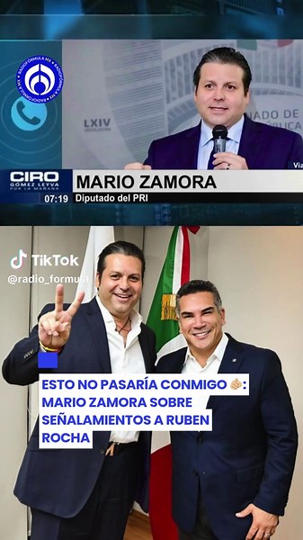 👊🏼 “Si yo fuera gobernador, esto jamás estaría pasando”: Mario Zamora, diputado del PRI, quien compitió con Rubén Rocha Moya por la gubernatura de Sinaloa. 🔴 #TikTokmehizover #tintokinforma #Política #Seguridad