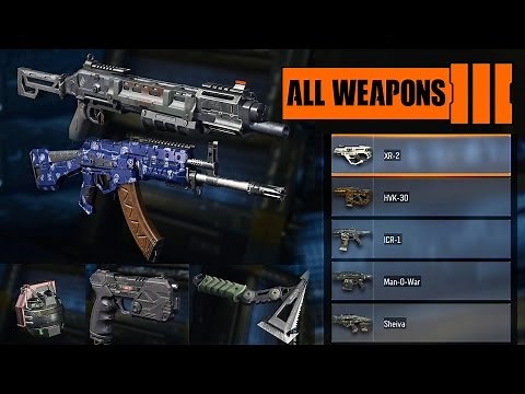 Call of Duty: Black Ops 3 - All Weapons/Camos/Perks/Maps (Multiplayer Showcase) "Default"