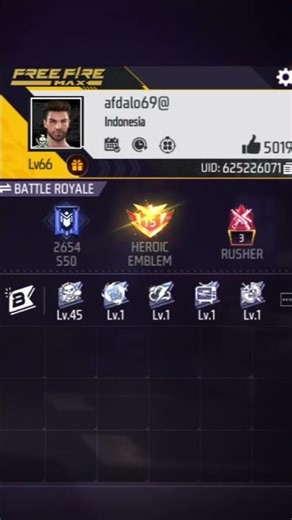 yuk kita mabar tulis id di komentar #firefree #mabar