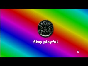 OREO Playful Chocolate Logo Ident Effects