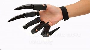 Halloween Joint Fingers, Halloween Cosplay Accessories, Black Left Hand Funny Toys, Horror Finger Extension Party Supplies Cosplay Props(02)