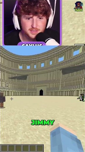 Minecraft Colosseum Chaos Erupts #shorts