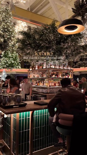 Raina Forte | lifestyle & visual content creator | yyc on Instagram: "Toronto’s newest obsession, The Winter Garden at Queens Harbour ♡ Toronto’s beloved harbour-side dining room has quietly transformed into a winter garden for the season. Soft light, snow-dusted trees, and layers of ivory textures set the tone the moment you arrive, warm, elegant, and effortlessly festive. toronto life, toronto things to do, toronto weekend, toronto date ideas, toronto cafe, toronto christmas, holiday popup, ch