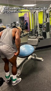 659K views · 4.3K reactions | “One monkey don’t stop no show❗️” The leg curl machine had a hand-written sign on it so you know how that goes. My hamstrings thought they weren’t getting curled.. ha . Setting this one up wasn’t difficult (I’ve done it before). Just line a decline or flat bench up and adjust the cable height to what feels natural during your 1-2 warm up sets. Then get to work❕ #AbleBodied #LegDay #FitnessTips #Gains | Eugenethefit | Facebook