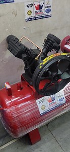 400 POUND TANK 3 HP AIR COMPRESSOR 2 HP GODREJ MOTOR SINGLE PHASE☎️9173703966☎️MR.ALI BHAI ROYAL | Royal machinery | Facebook