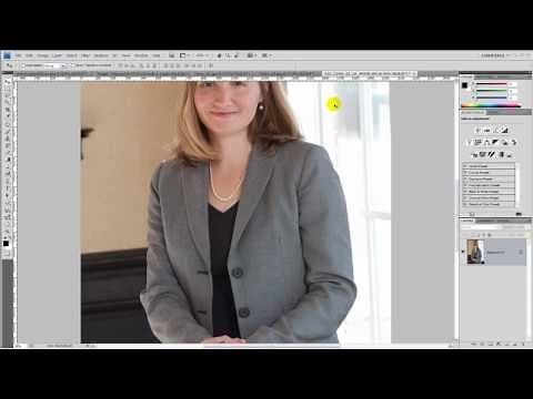 An Adobe Photoshop Tutorial. Eliminating the Moiré effect.