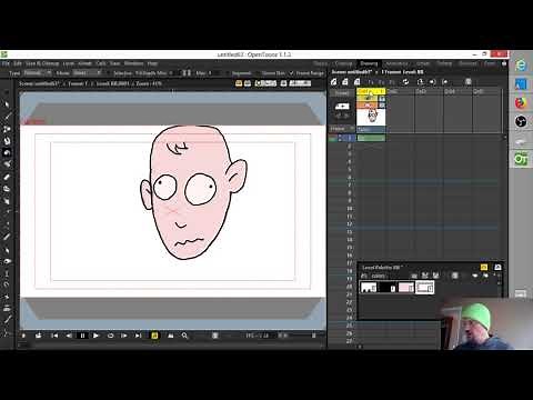 OpenToonz how to be able to use the FILL tool on raster levels