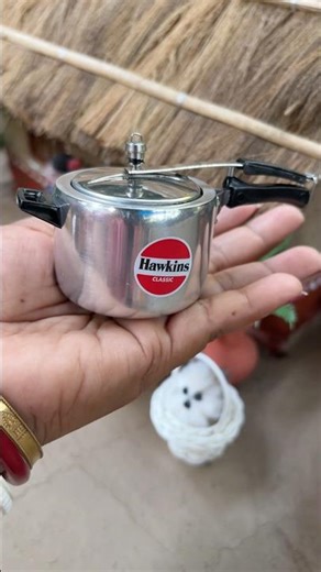 Miniature pressure cooker 😋😍#shorts #miniature #cooker #viral
