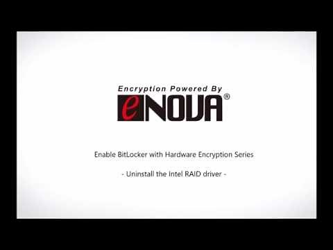 Uninstall the Intel RAID driver