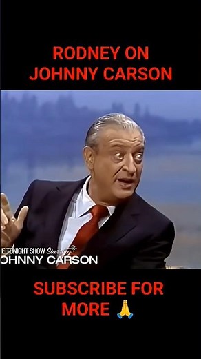 🔥Epic Rodney Dangerfield on Johnny Carson legendary appearance🔥
