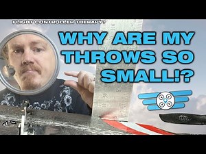 INAV: Why don't my control surfaces move much?