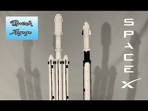 Lego SPACE X Rockets from TheBlockZone - Lego Custom MOC