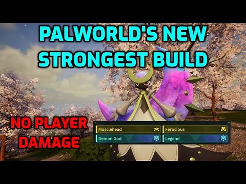 Palworld: The New Best Combat Build In Palworld | Pal Damage Only vs Hard Mode Victor & Ryu (Ultra)