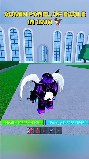 Eagle Admin Panel Made Easy! 😱 || #roblox #bloxfruits