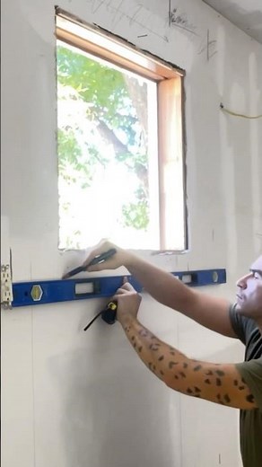 How I Put a New Window in My Wall Step by Step!