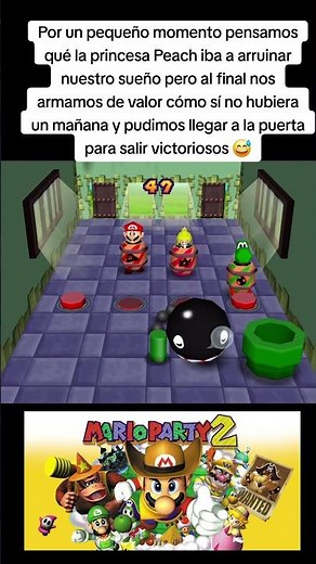 We finally managed to win this Mario Party 2 minigame. #marioparty2