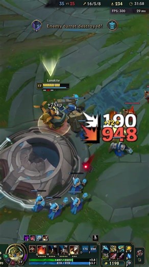 Corki solo #leagueoflegends