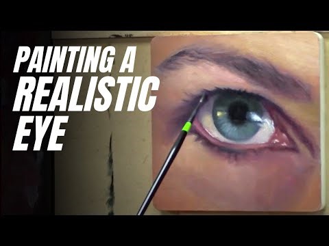 Painting an Eye in Oil Quick Tips