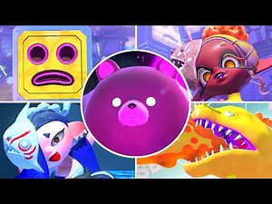 Splatoon 3 - All Bosses + Final Boss & Ending