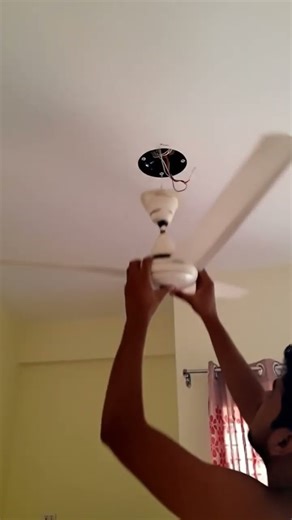 Shafqat Vision Fan Replacing to Black Fan