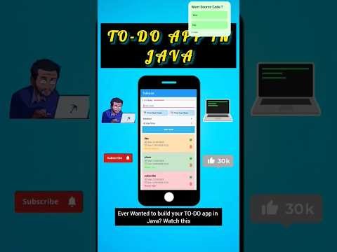 “I built a To-Do App in Java 💻✅ #Shorts” || #shorts #viral #java #coding #todolist #todolistapp