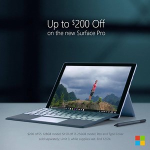 777K views · 2.2K reactions | Save up to $200 on Pro i5's. | Microsoft Surface | Facebook