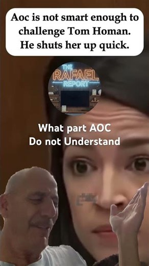 AOC vs. Tom Homan: The Moment Things Got Heated 😱