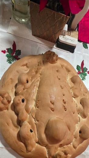 Duck bread for Christmas #duck #bread