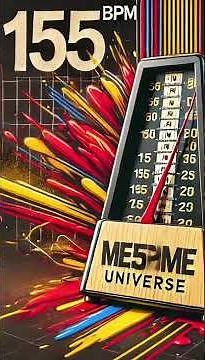 155 BPM Metronome. Perfect for Practice #metronome #clicktrack #timing #musicpractice