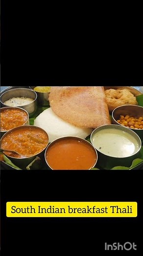 southindian breakfast Thali #food #asmr #cooking #chef #ytshorts #viral #m4 tech malayalam
