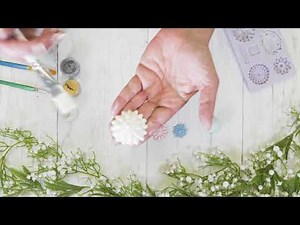 World's Easiest Cake Decorating Moulds - Brooches - Karen Davies Sugarcraft Tutorial