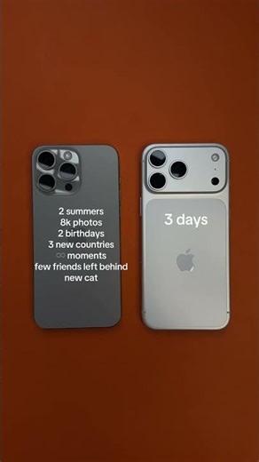 These small devices carry the best moments of our life.🤍 #iphone15promax #iphone17promax