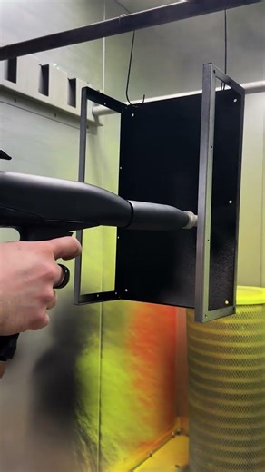 No more chasing corners.🙌 - Kool Koat Micro Powder Coating Gun System