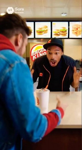 Burger King manager A.I “Marvin” pranks customer with pickle cola