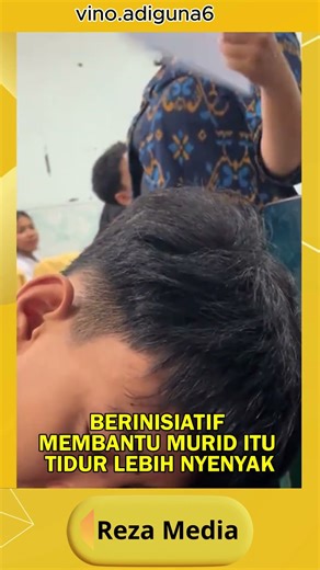 IBU GURU BNTU SISWA NYA UNTUK TIDUR