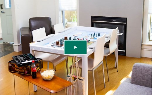 Kickstarter众筹热门项目 | Project Ironside，模块化可扩展桌游棋牌游戏桌