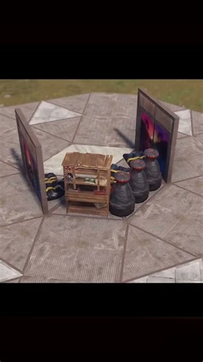 地堡建家教學，記得收藏，關注！后期更多教學#steam游戲 #游戲日常 #游戲推 #生存游戏 #沙盒游戏 #Rust #Steam游戏 #多人联机