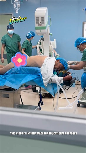 A truly surprising and remarkable surgical process unfolds, showcasing the skill and precision involved in this extraordinary medical procedure. #AmazingSurgery #MedicalMarvel #SurgicalPrecision #HealthcareExcellence | Great Doctor