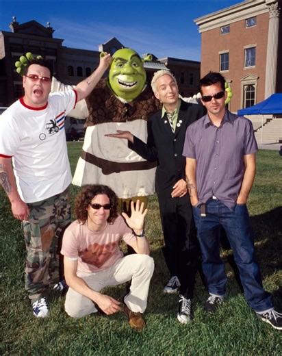 Wise Music Creative US on Instagram: "Nothing captures late ’90s pop-rock energy quite like Smash Mouth’s “All Star.” 🌟 Released from their 1999 album Astro Lounge, the track soared to number 4 on the Billboard Hot 100 and earned triple platinum certification in the U.S. Originally written as a placeholder for the movie Mystery Men, the song was not made for Shrek but became forever linked to the film after test audiences responded positively. Inspired by the guitarist staring at his sho