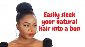 Hello Ladies, I am working on being consistent, but I am not there yet :) Here is a quick bun tutorial on natural hair for some of the new people who have been asking. If you have noticed, a lot of my hairstyles always include a bun, because they keep my hair tucked away, they are easy to do, buns are always classy and can be won to any occasion, and it's easy to stretch the hairstyles for a few days to a week. No matter how short you think your hair is, you can most likely do a bun (realistical