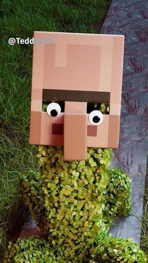 Minecraft animation iron Man protect house 🏡😄