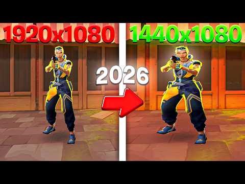 FASTEST Way to Get TRUE Stretched in VALORANT (2026 Guide)