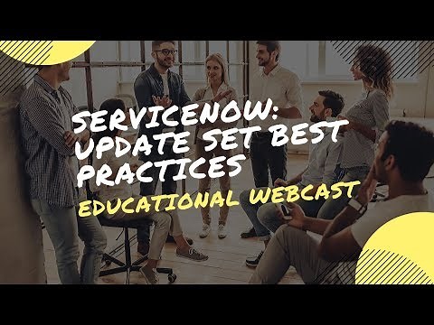 ServiceNow Update Set Best Practices