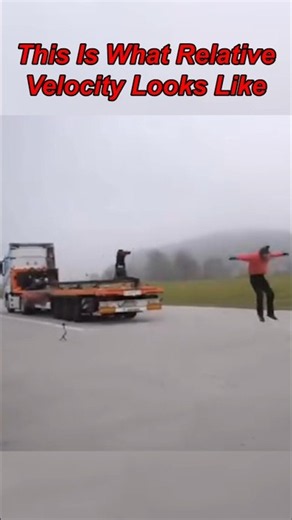 This Is What Relative Velocity Looks Like 👀 #RelativeVelocity #Physics #Science #Mechanics #Velocity