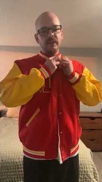 Red and Yellow Letterman Jacket First Impressions