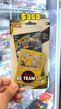 Team Up Checklane Blister Pikachu Promo In 2026 😯📈