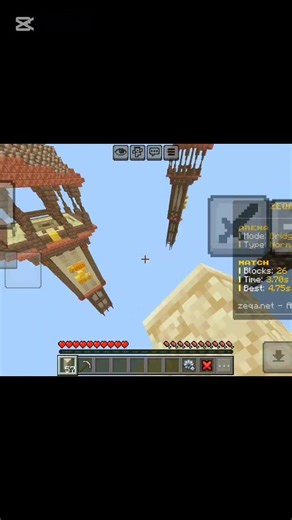 Mcpe telly bridging #minecraft #tellybridging #trending